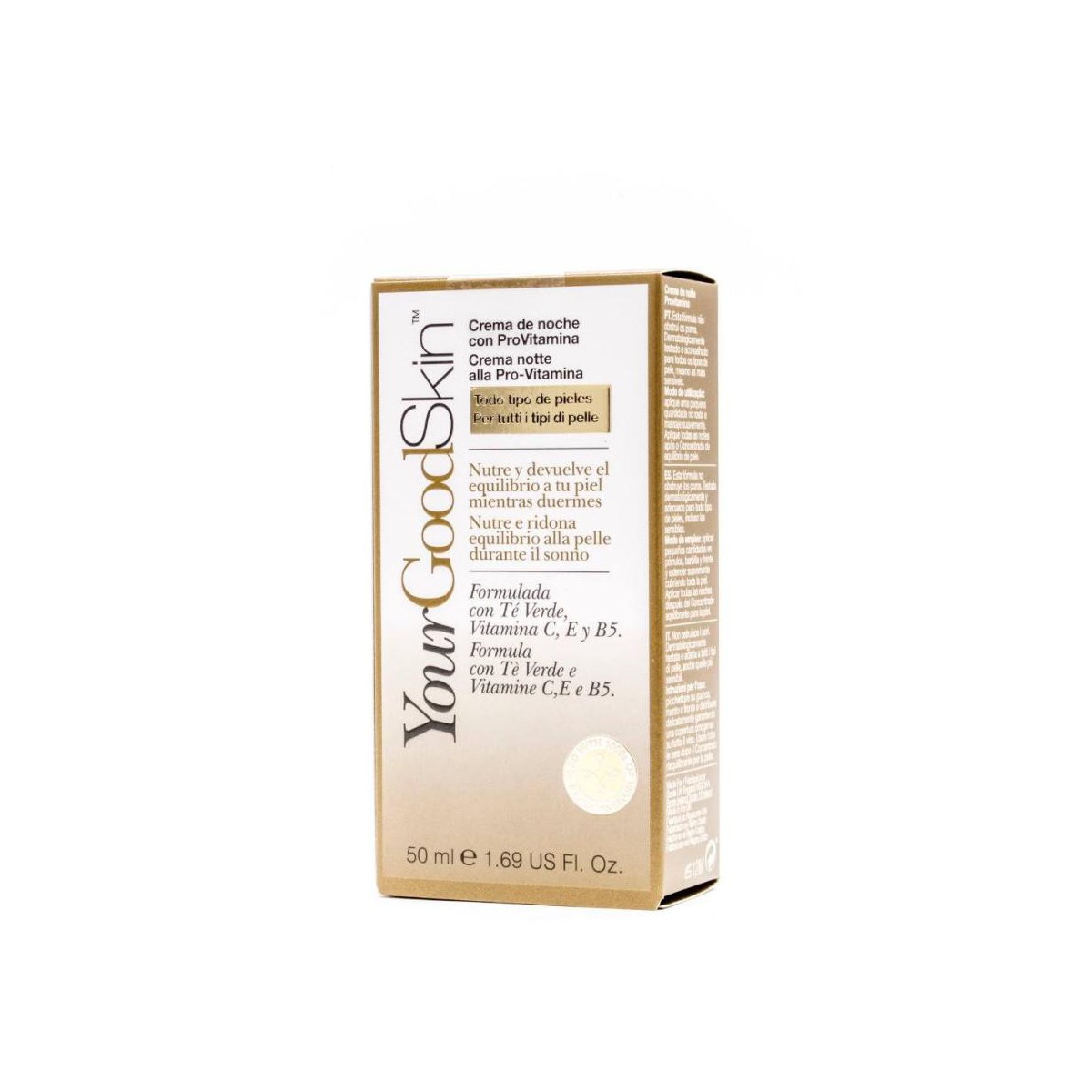 Your Good Skin  Crema de noche con Provitamina...