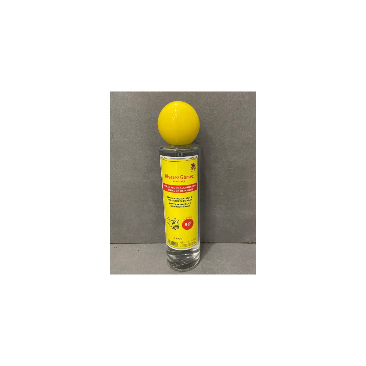 SPRAY HIDROALCOHÓLICO 150ML  ALVAREZ GOMEZ 