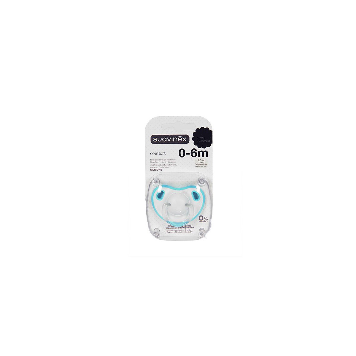 CHUPETE SILICONA T SUAVINEX COMFORT 06 M