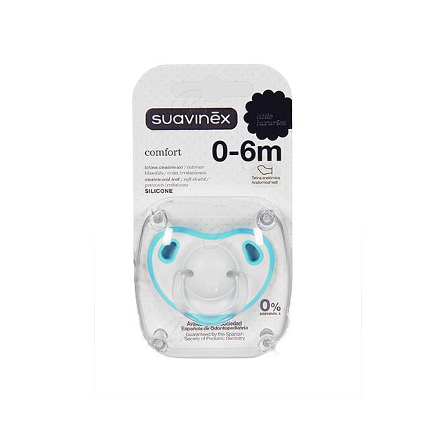 CHUPETE SILICONA T SUAVINEX COMFORT 06 M