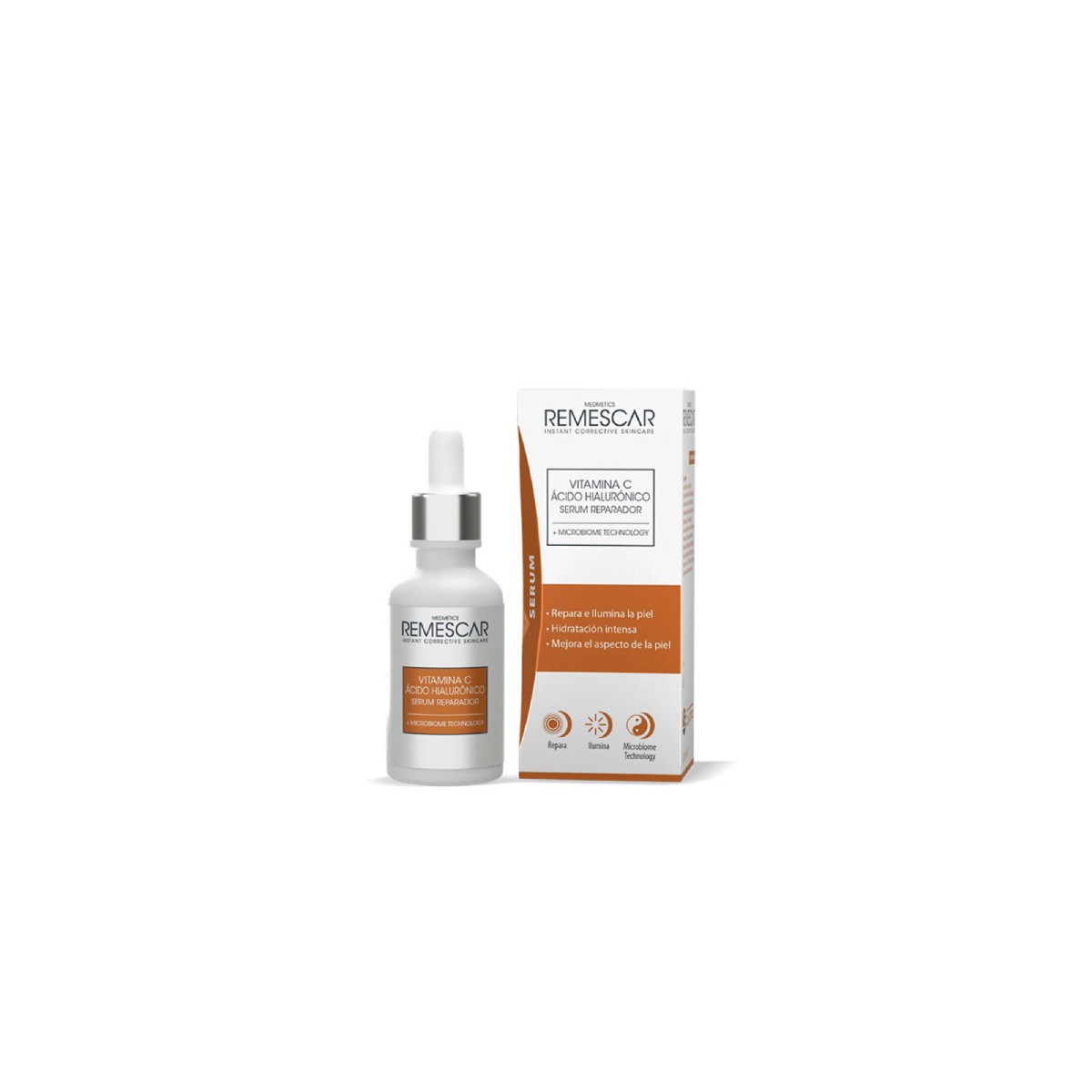 REMESCAR VITAMINA C ACIDO HIALURONICO SERUM...