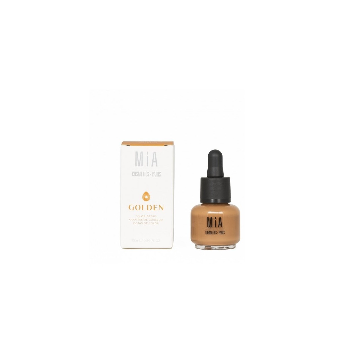 MIA COSMETICS  GOLDEN COLOR DROPS 15 ML