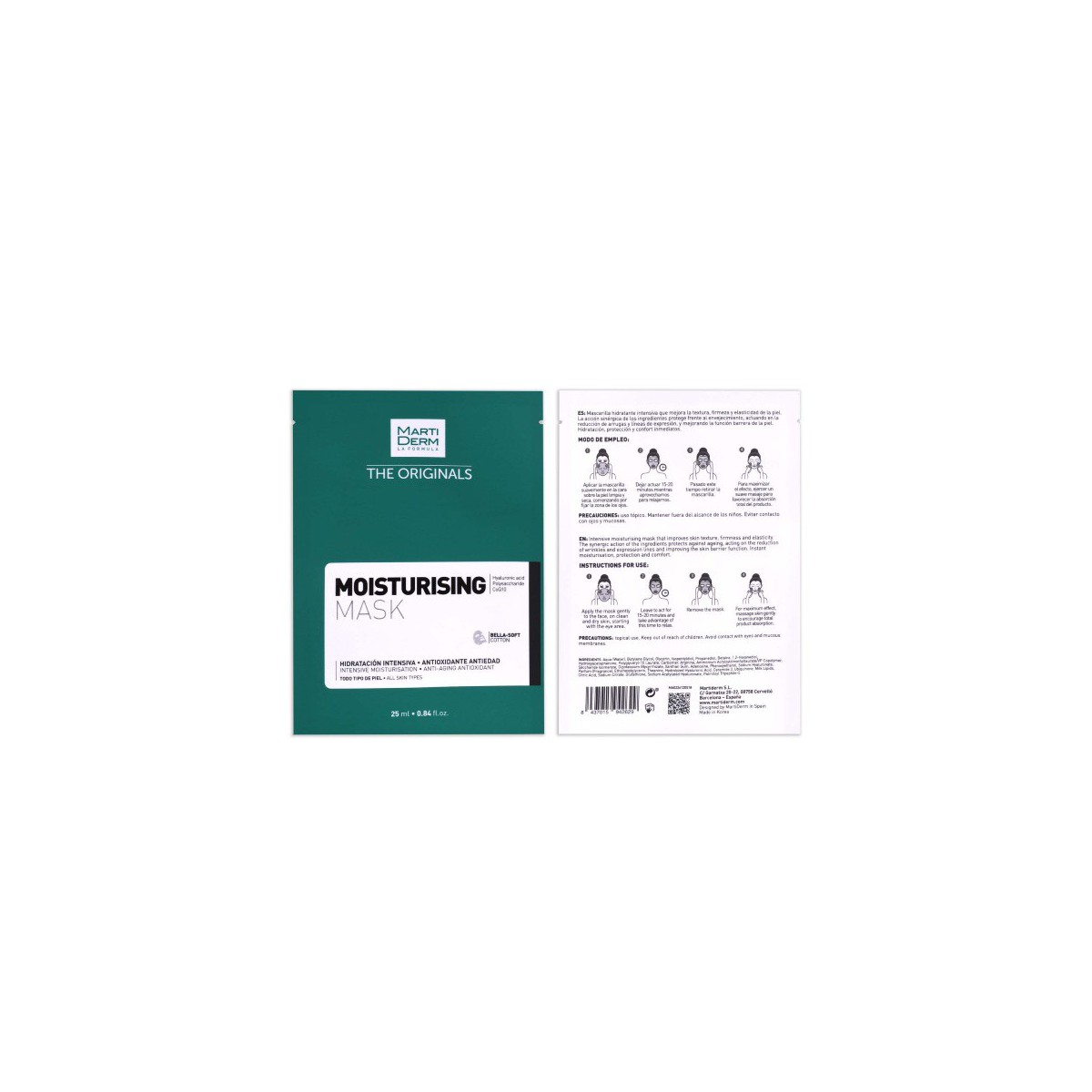 MARTIDERM MOISTURISING MASK