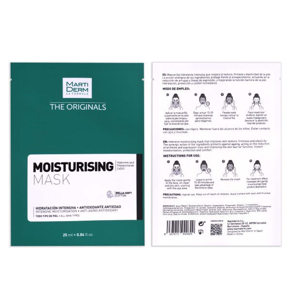 MARTIDERM MOISTURISING MASK