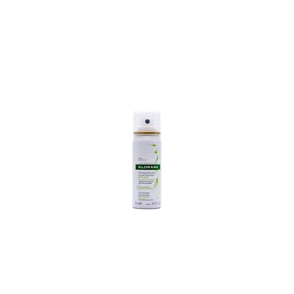 CHAMPÚ SECO KLORANE A LA LECHE DE AVENA 50ML