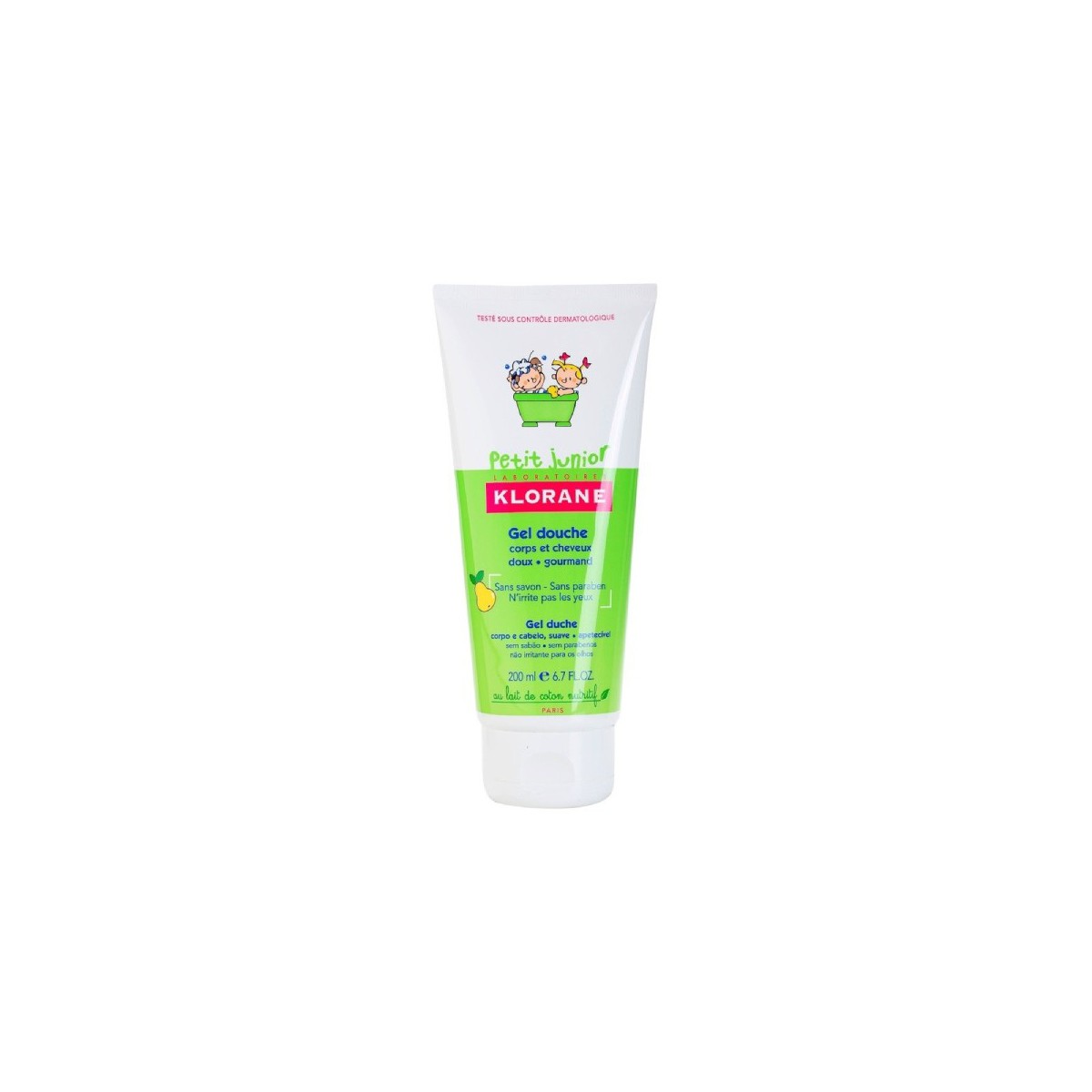 KLORANE JUNIOR  GEL DE DUCHA DE PERA 200ML