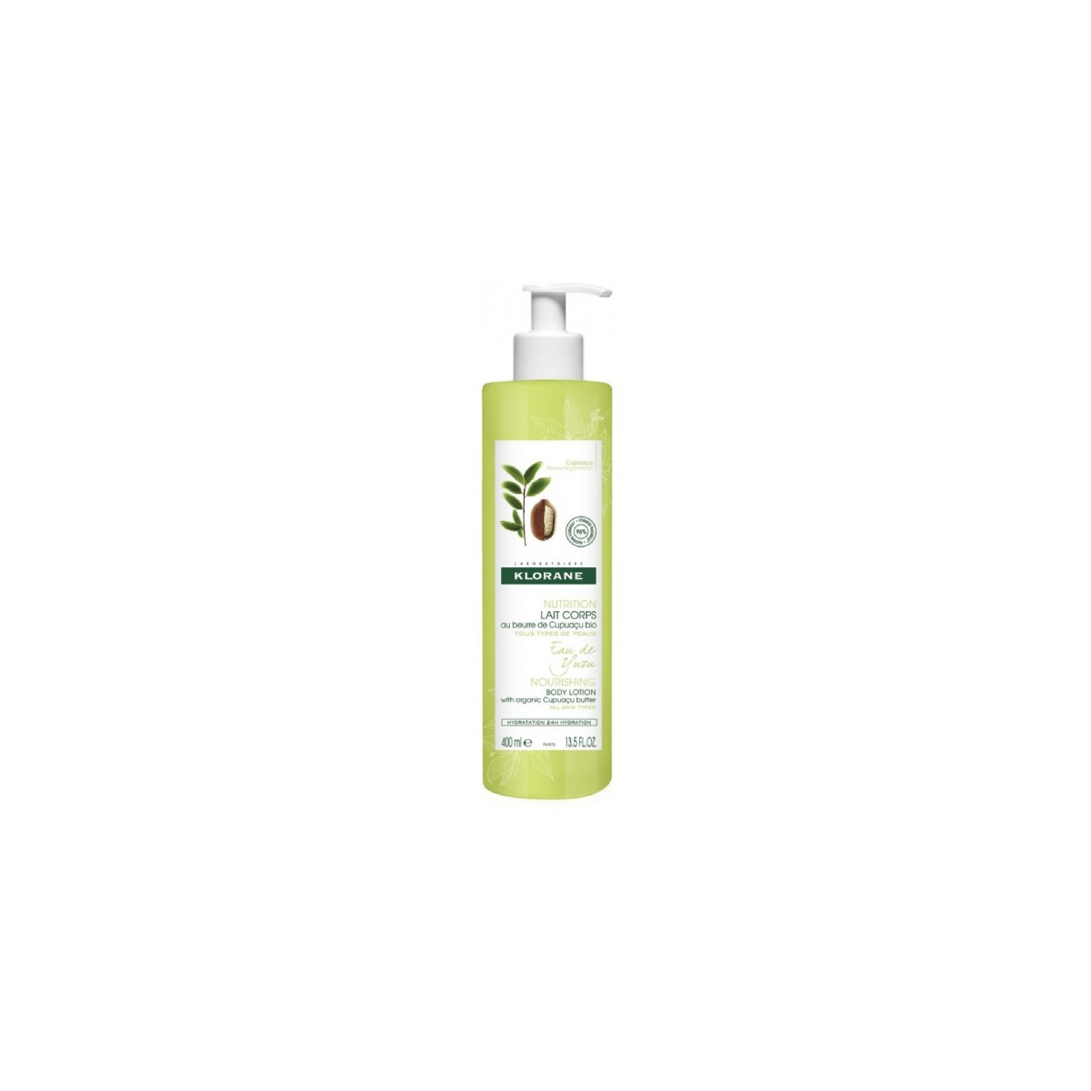 KLORANE LECHE CORPORAL EAU DE YUZU 400 ML