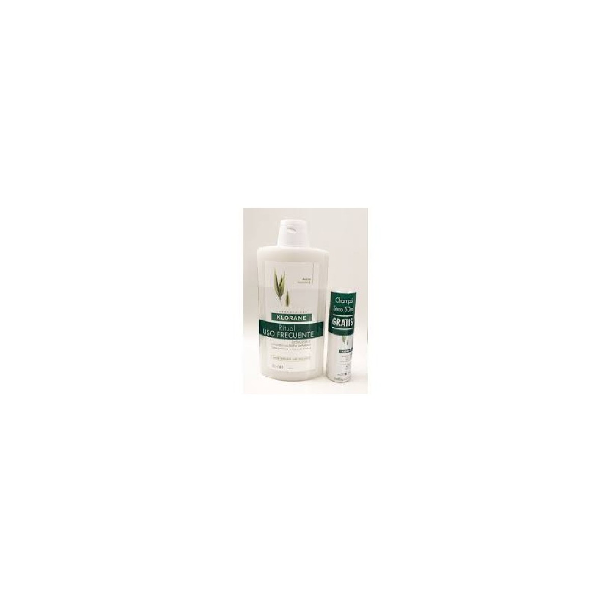 KLORANE CHAMPÚ DE AVENA 400ML  CHAMPÚ SECO