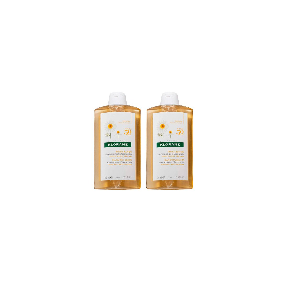 KLORANE PACK CHAMPÚ CAMOMILA 2400ML