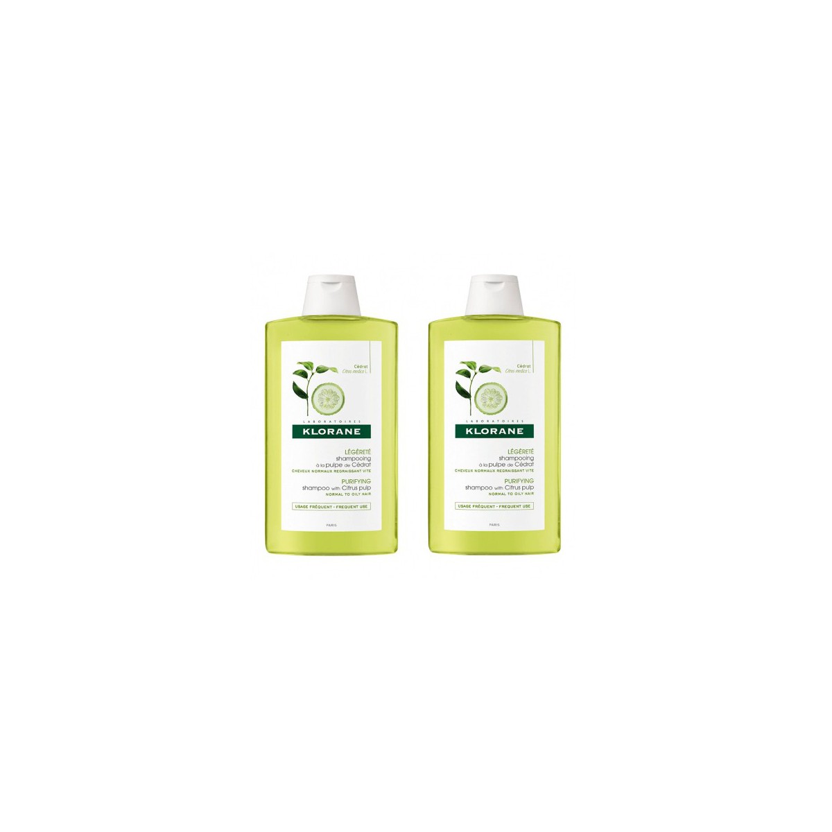 KLORANE PACK CHAMPU CIDRA 2400ML