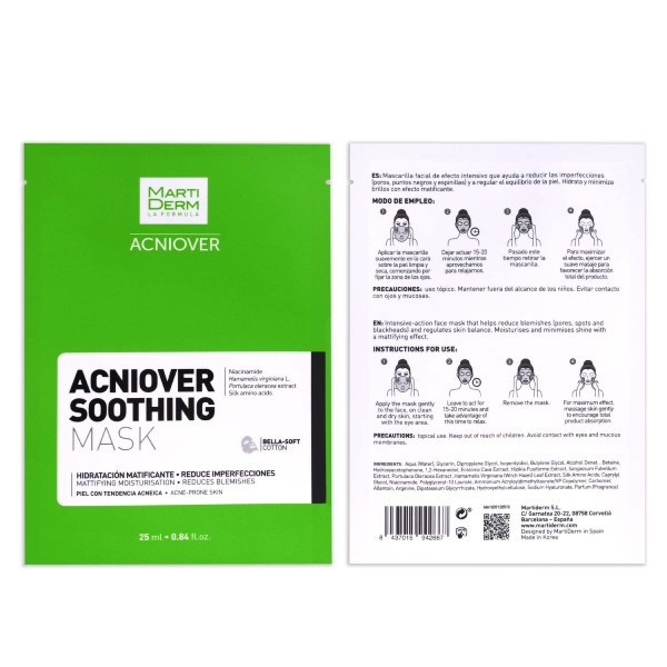 ACNIOVER SOOTHING MASK