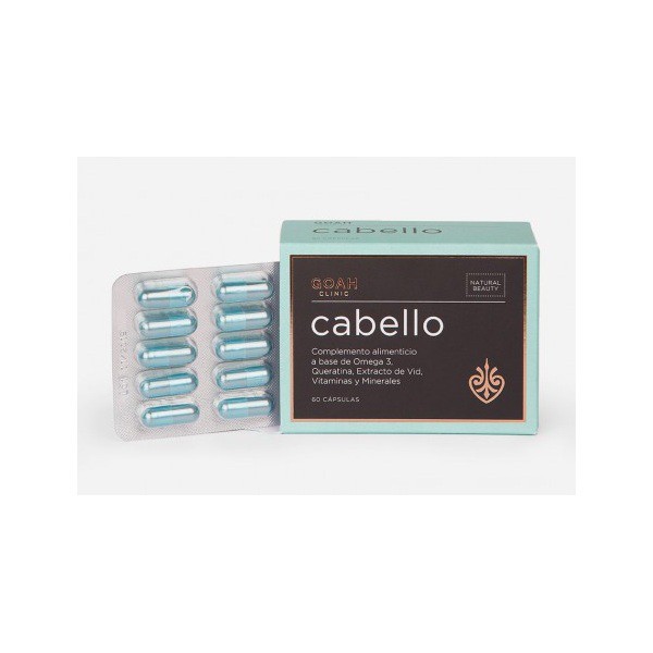 GOAH CLINIC CABELLO DURACIÓN 3 MESES 3x60 cápsulas
