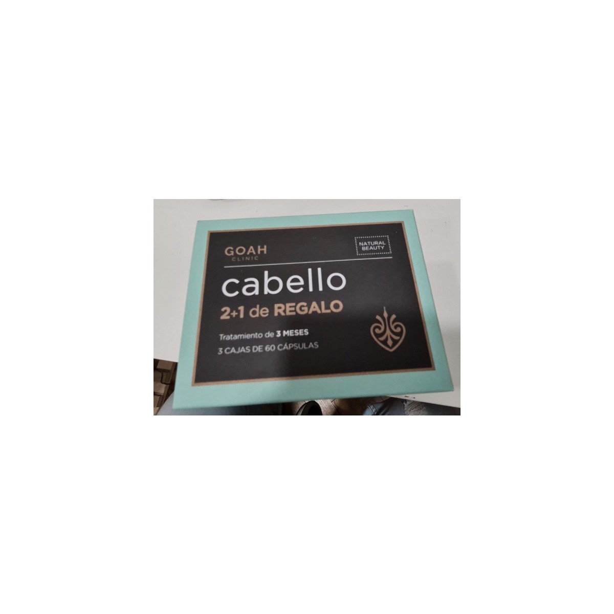 GOAH CLINIC CABELLO DURACIÓN 3 MESES 3x60 cápsulas
