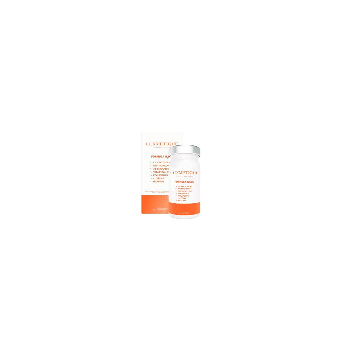 LUXMETIQUE FÓRMULA H2SOL 30 CAPS