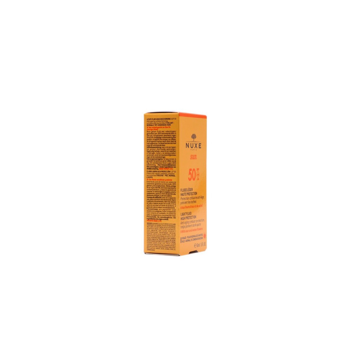 NUXE SUN FLUIDO LIGERO SPF50 50ML