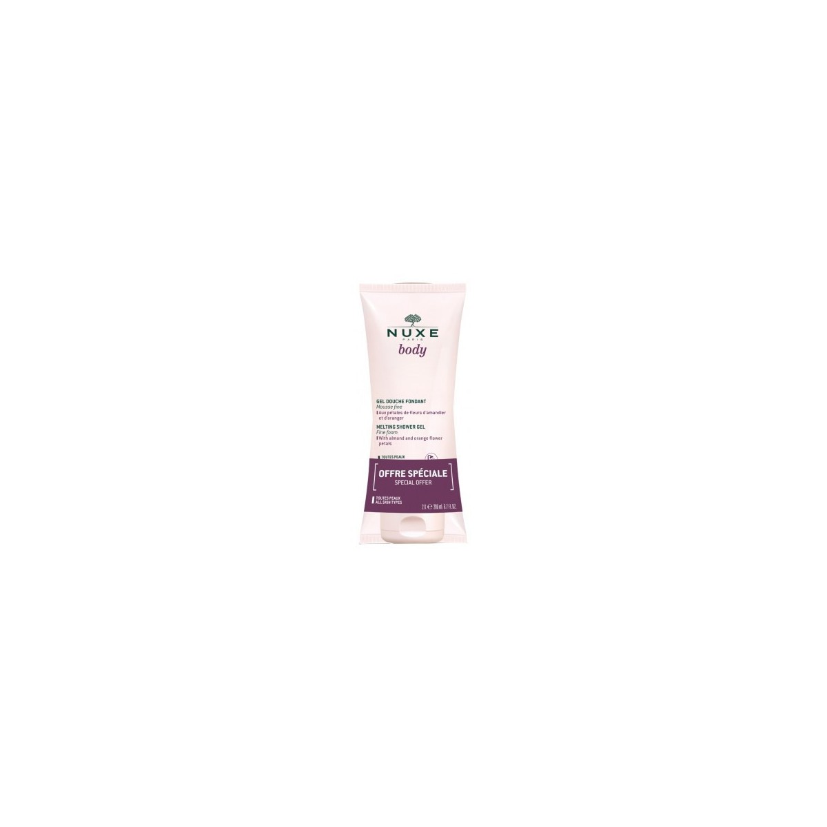 NUXE BODY DUPLO GEL DE DUCHA FONDANT