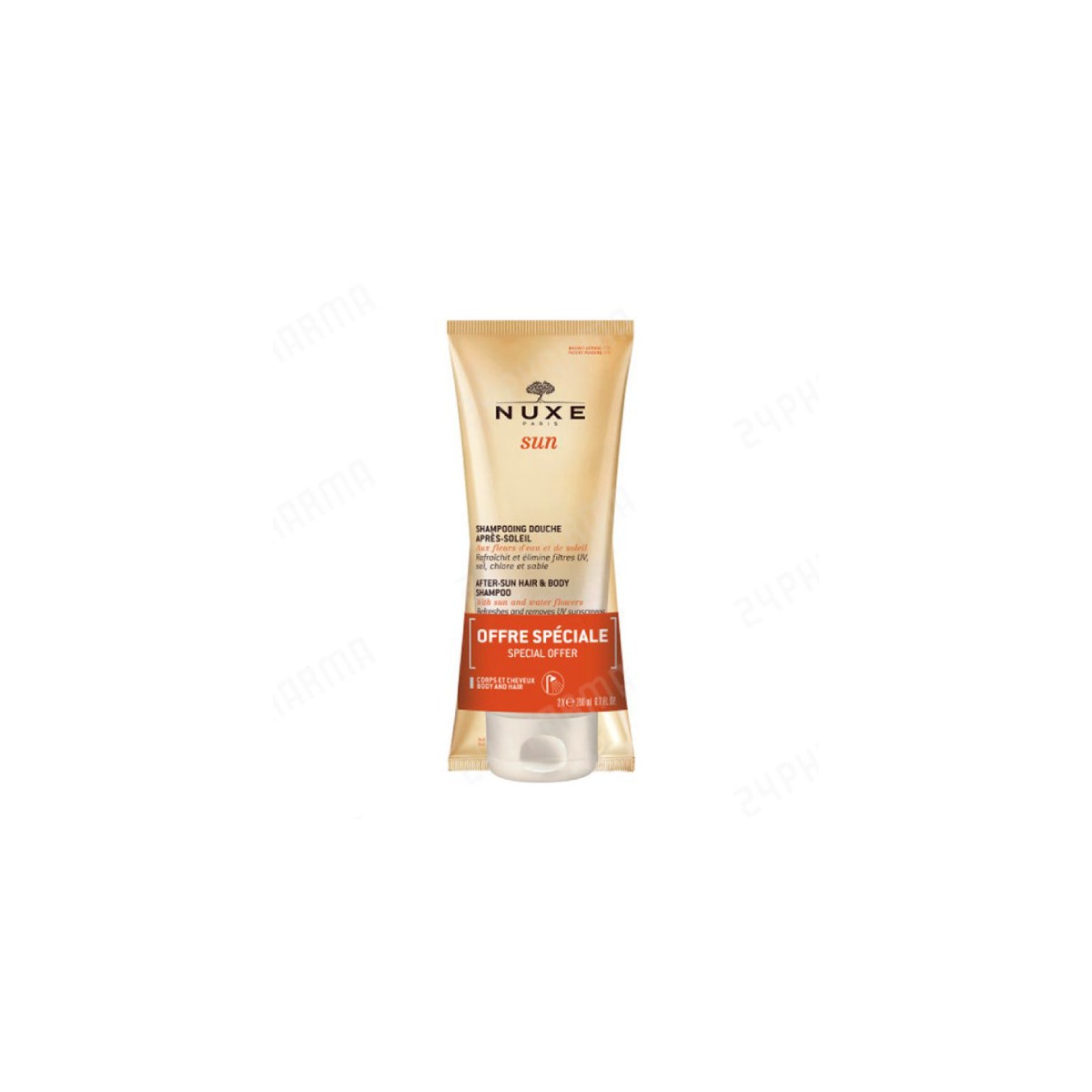 NUXE SUN CHAMPU DOUCHE APRESSOLEIL 2x200ML
