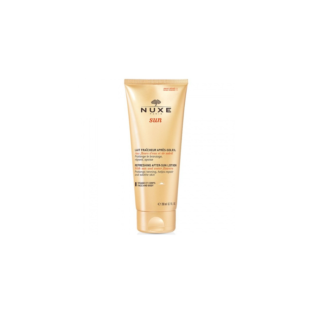 NUXE SUN LAIT FRAICHEUR APRESSOLEIL 200ML