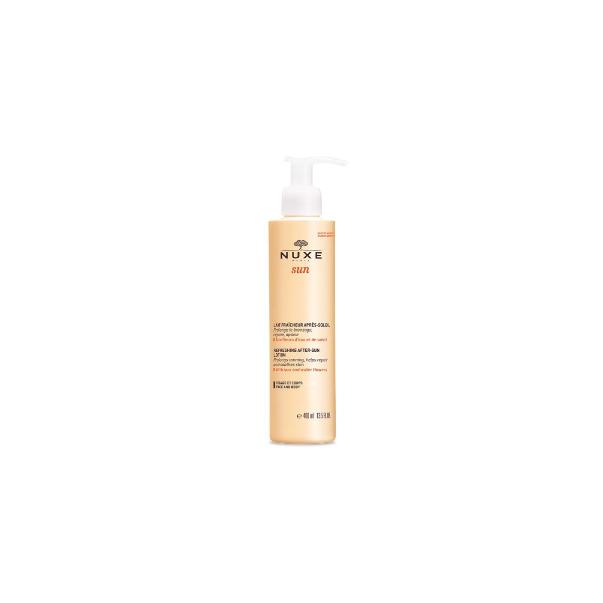 NUXE SUN LAIT FRAINCHEUR APRESSOLEIL 400ML