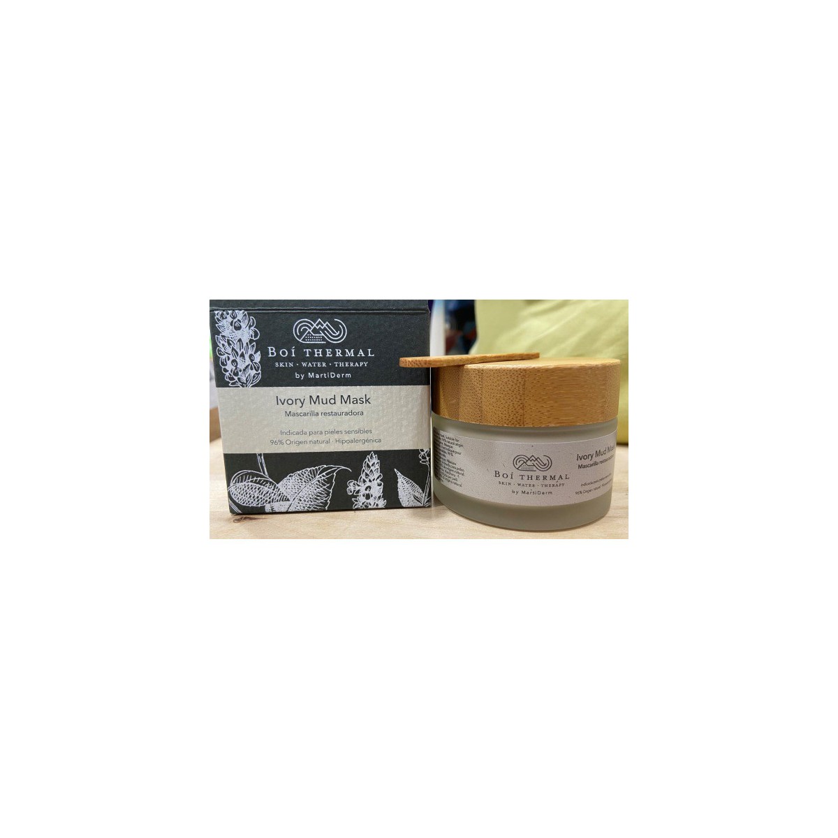 BOI THERMAL IVORY MUD MASK 1 ENVASE 50 ML