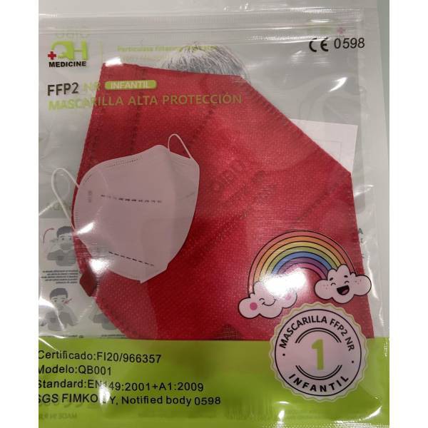 MASCARILLA FFP2 INFANTIL DISTINTOS MODELOS