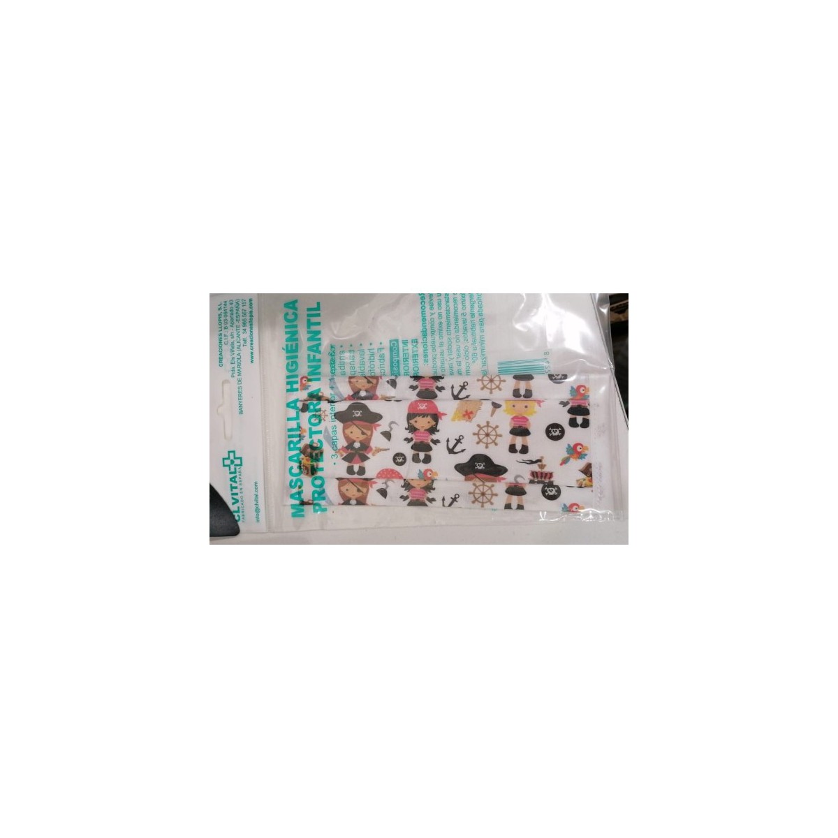 MASCARILLA HIGIENICA REUTILIZABLE CLVITAL...