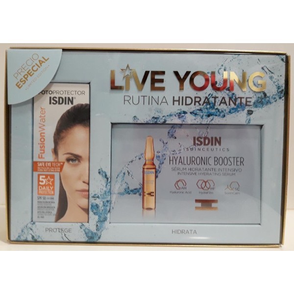 ISDIN PACK FUSION WATER  HYALURONIC BOOSTER