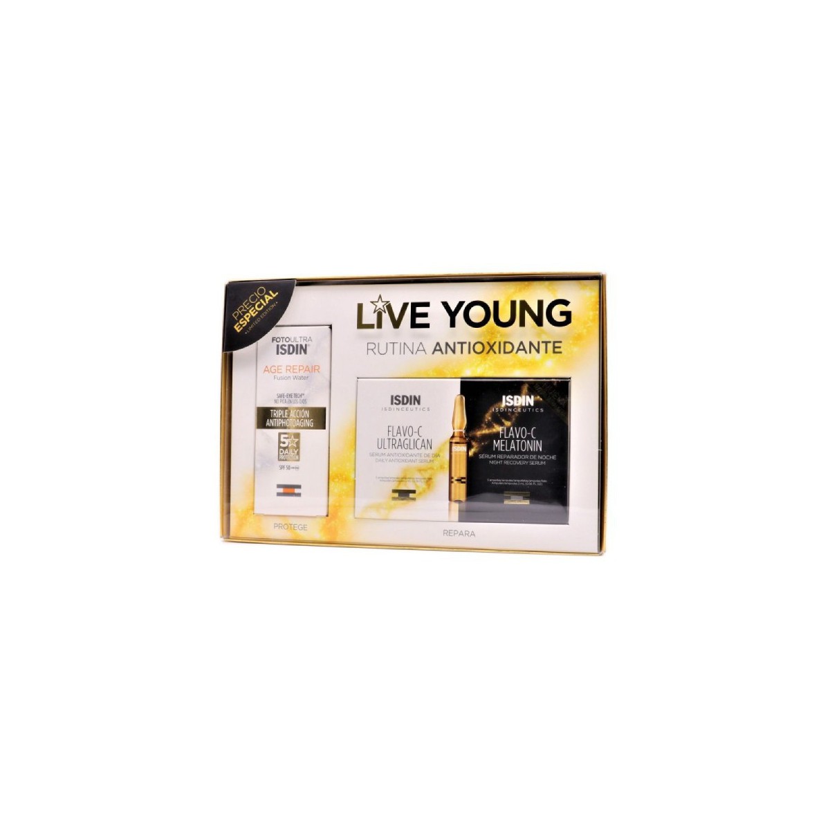 ISDIN  RUTINA ANTIOXIDANTE AGE REPAIR  FLAVOC...