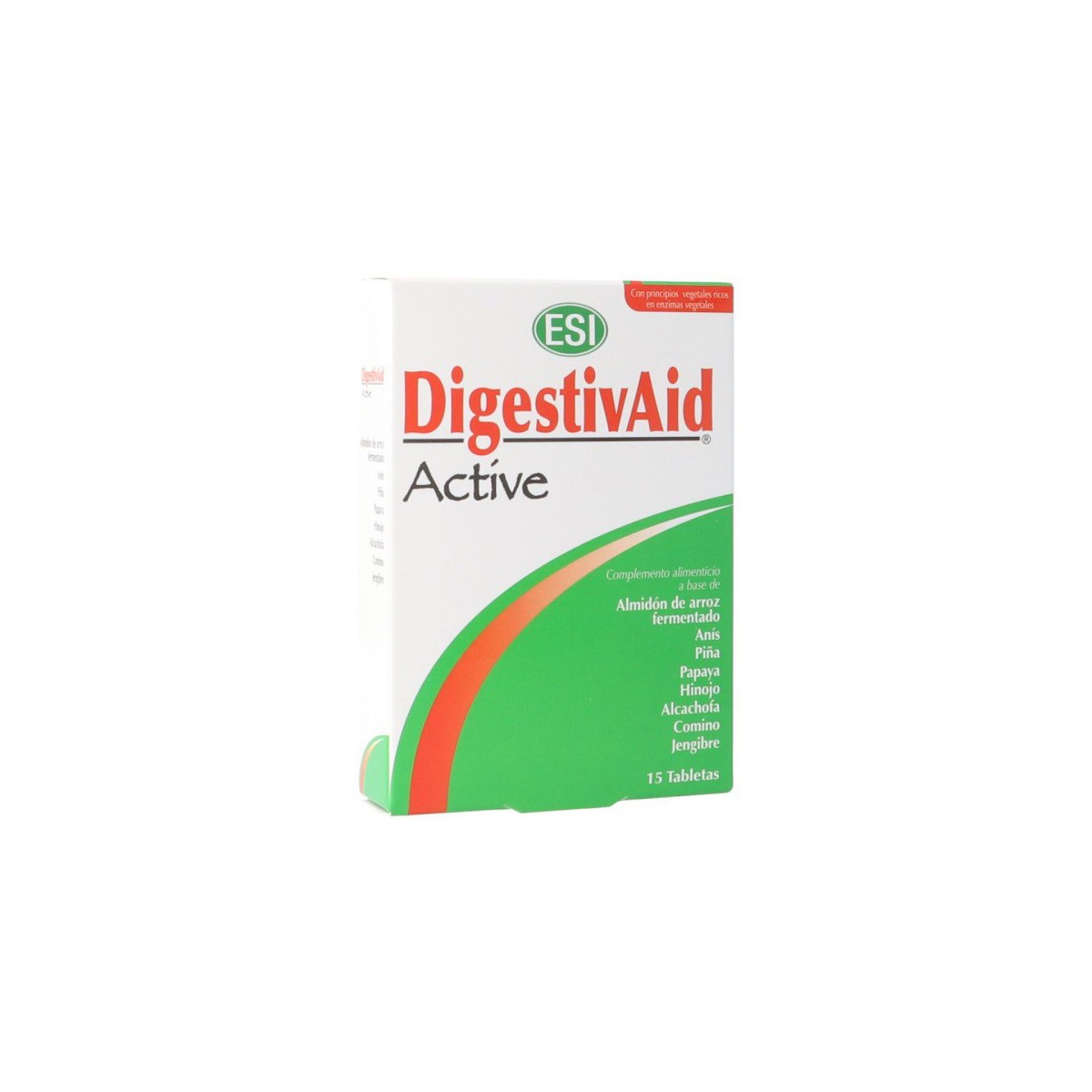 DIGESTIVAID ACTIVE ESI 15 TABLETAS