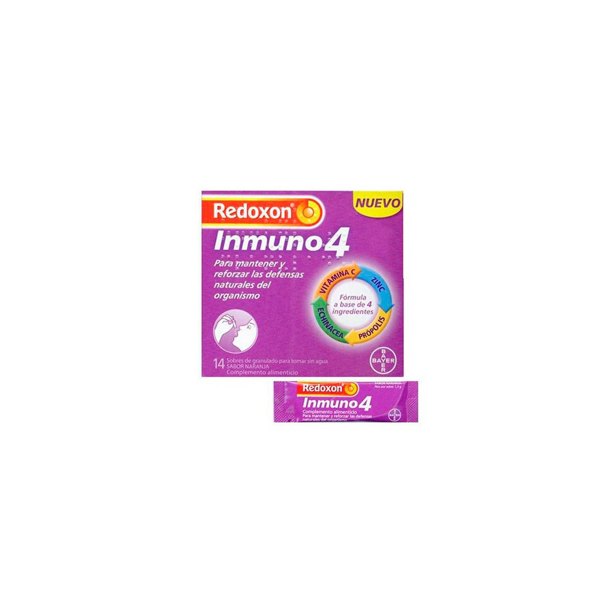REDOXON INMUNO 4 GRANULADO 14 SOBRES