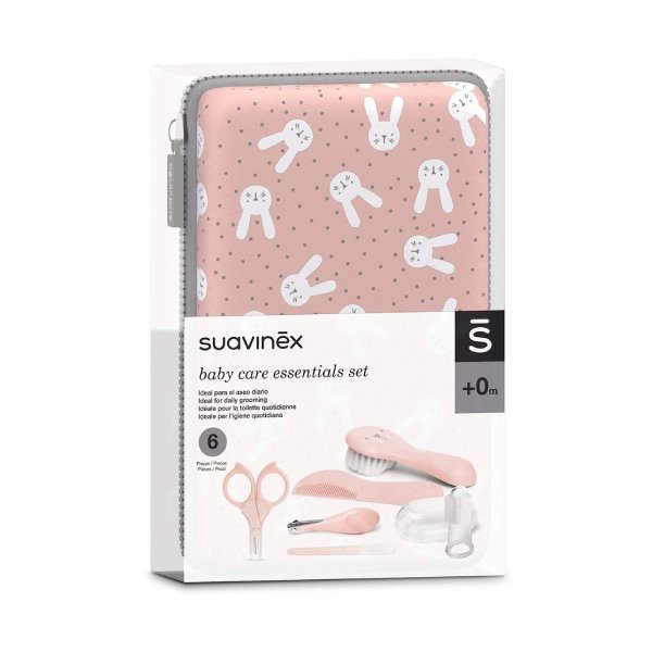 SET MANICURA SUAVINEX ROSA