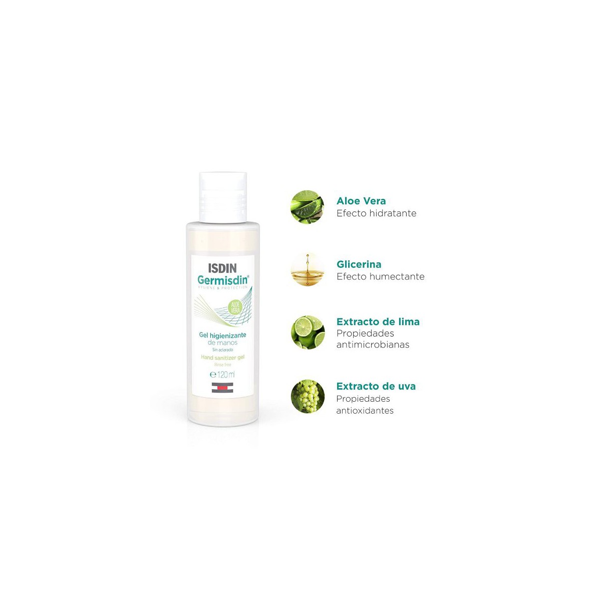 ISDIN GERMISDIN ALOE VERA GEL HIGIENIZANTE DE...