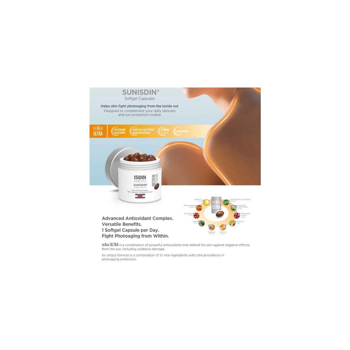 SUNISDIN 30 CAPSULAS