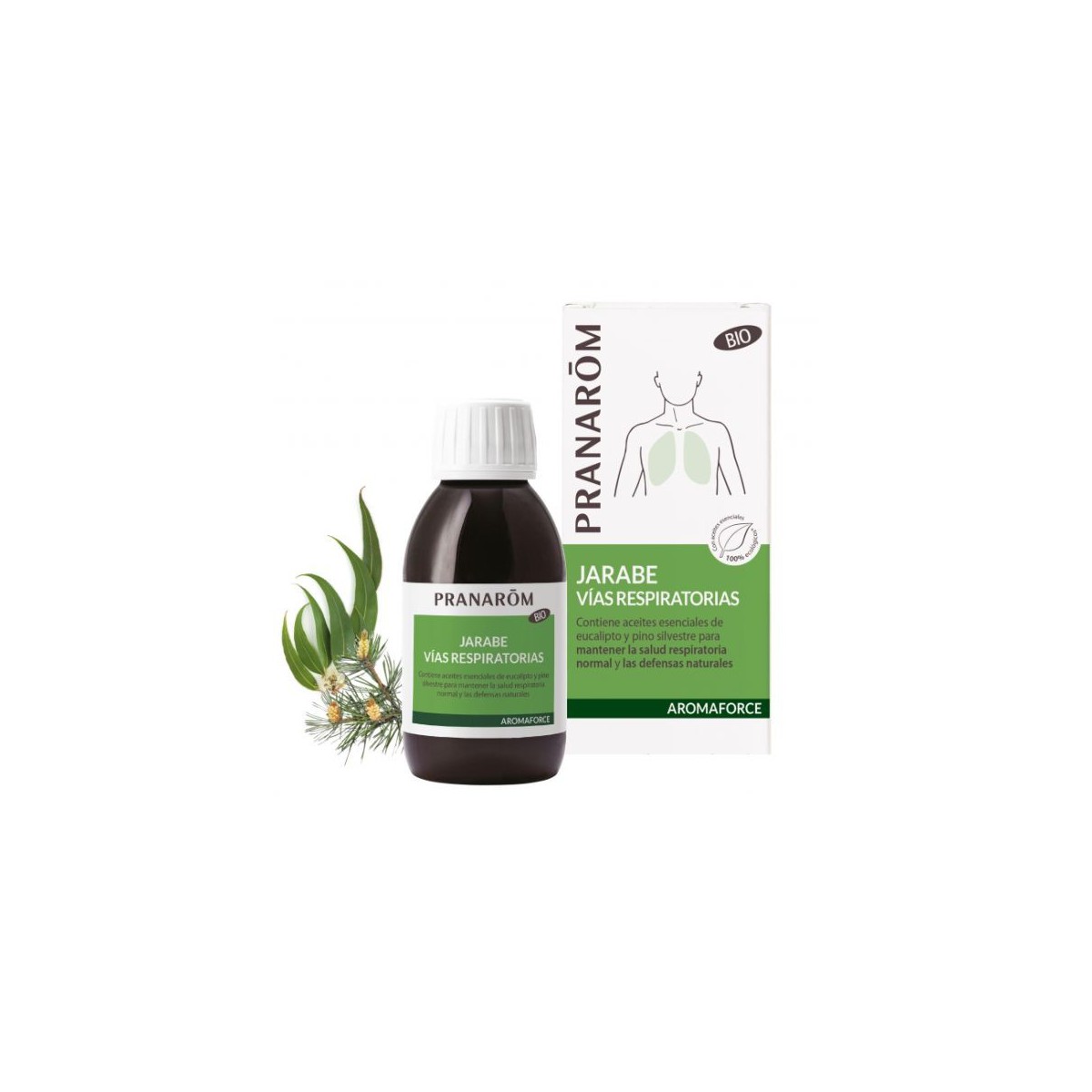 PRANAROM AROMAFORCE JARABE RESPIRACION FACIL...