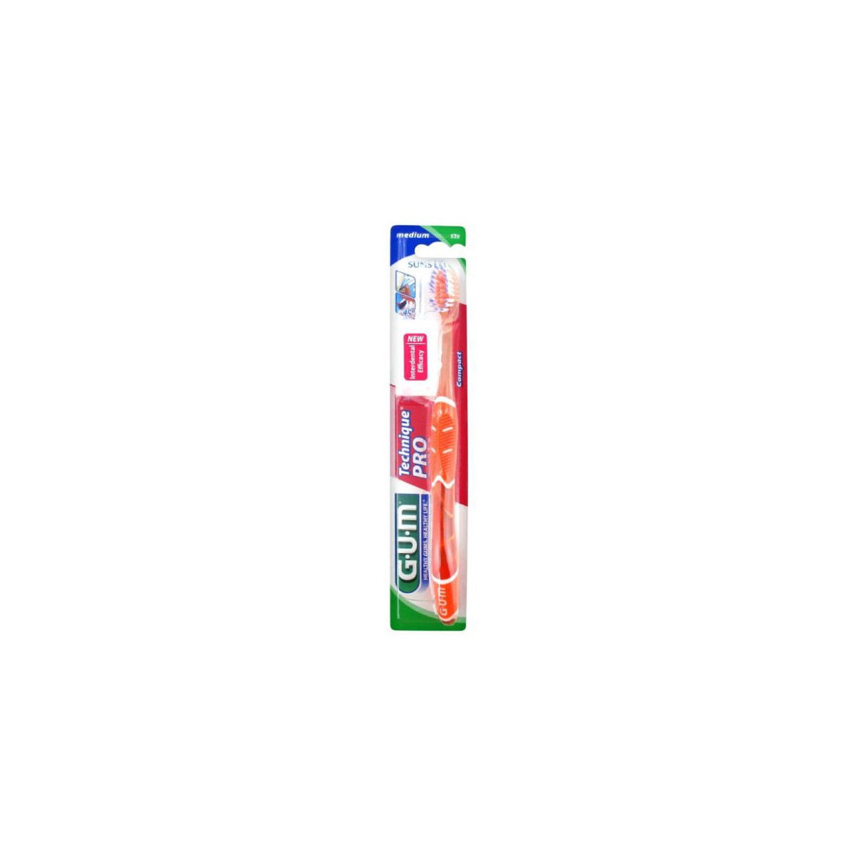 CEPILLO DENTAL ADULTO GUM 528 TECHNIQUE PRO...