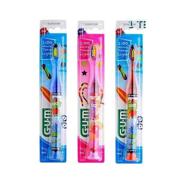 CEPILLO DENTAL JUNIOR GUM 903 C LUZ MONSTRUOS