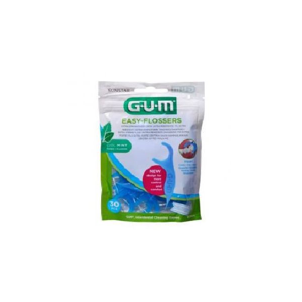 GUM EASY FLOSSERS 30 U