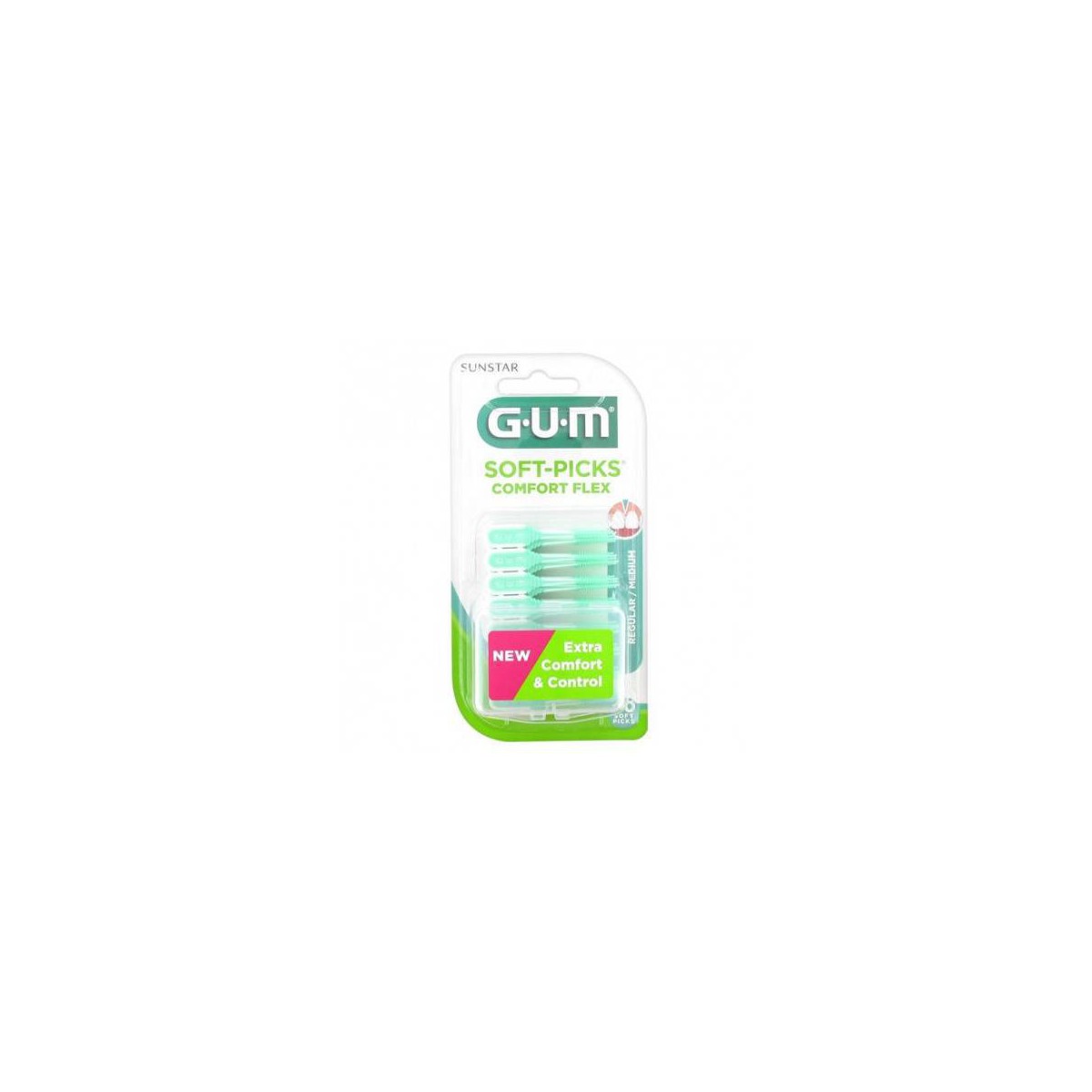 GUM CEPILLOS INTERDENTALES SOFTPICKS COMFORT...