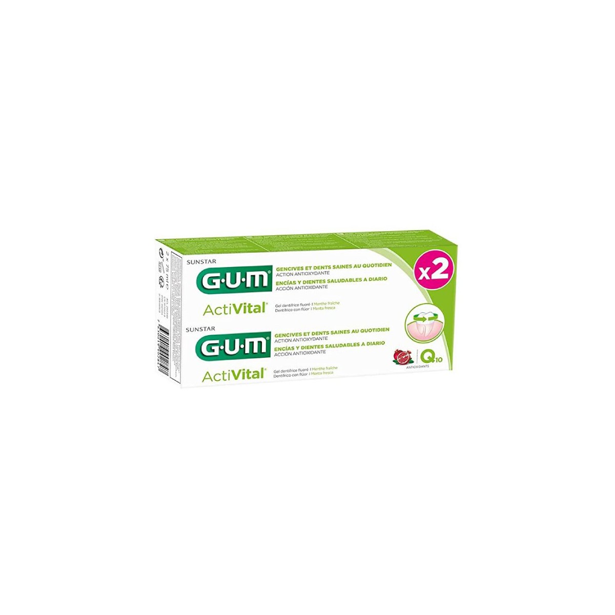 DUPLO PASTA GUM ACTIVITAL Q10