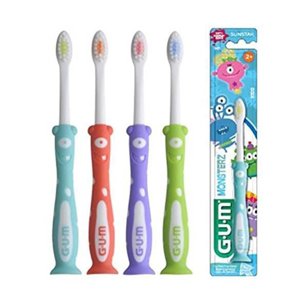 CEPILLO DENTAL KIDS GUM 901 MONSTRUOS 36 años