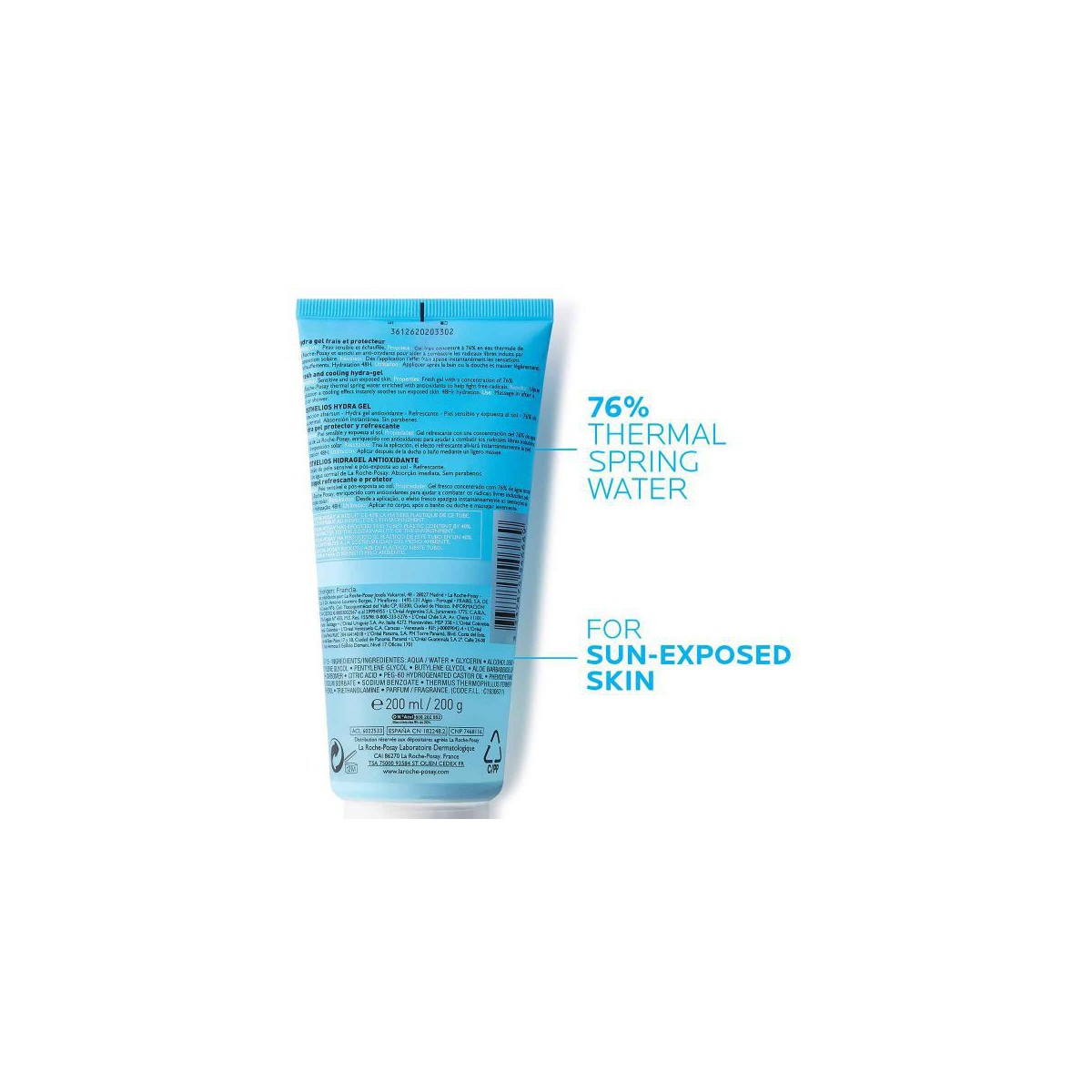 LA ROCHE POSAY  POSTHELIOS HYDRA GEL 1 ENVASE...