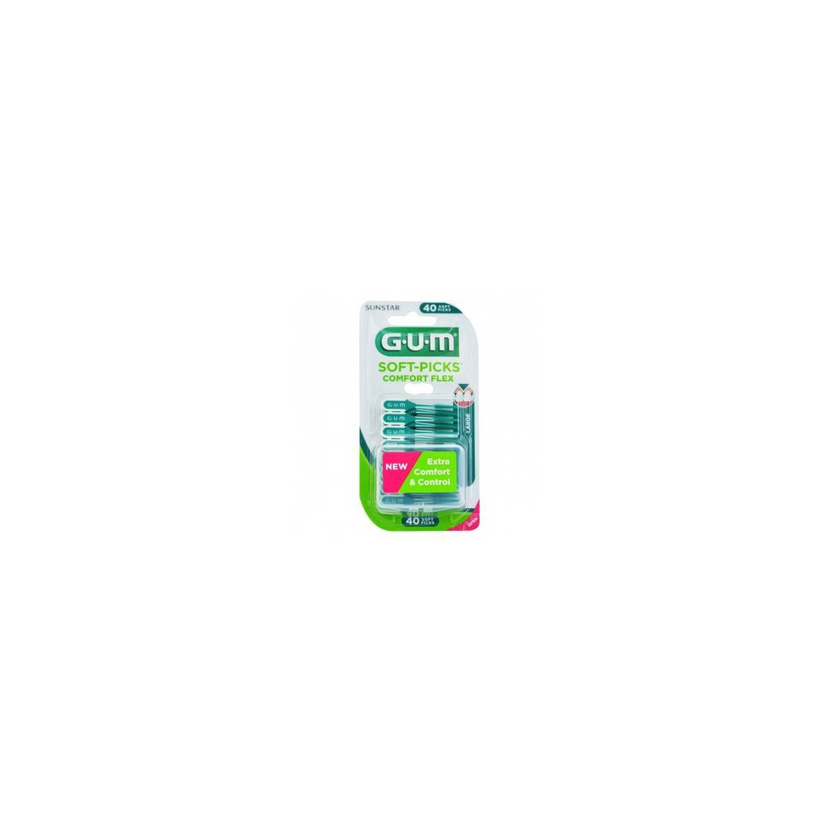 CEPILLO INTERDENTAL GUM SOFTPICKS COMFORT FLEX...