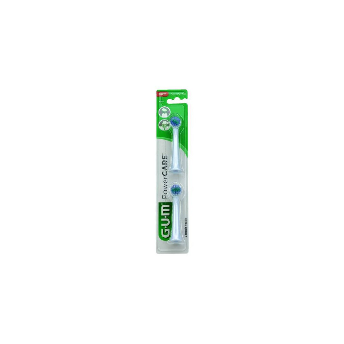CEPILLO GUM CABEZAL POWRECARE