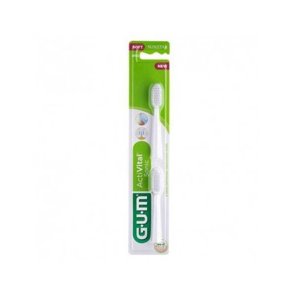 RECAMBIOS CEPILLO DENTAL A PILAS GUM ACTIVITAL SONIC