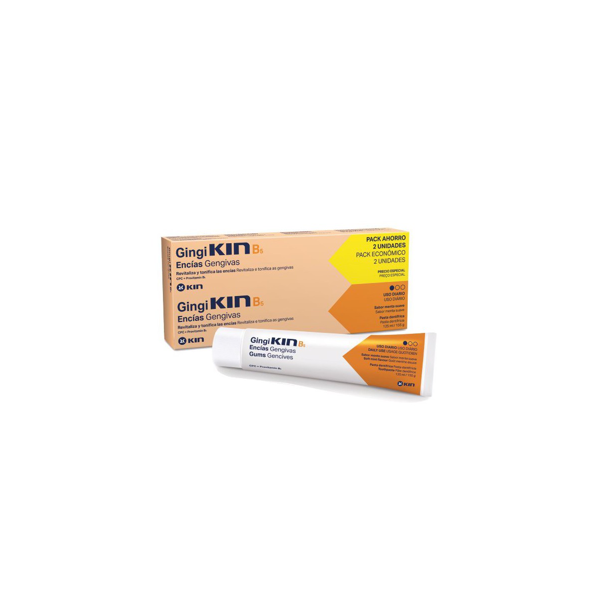 GINGI KIN B5 PACK AHORRO 2 UNIDADES