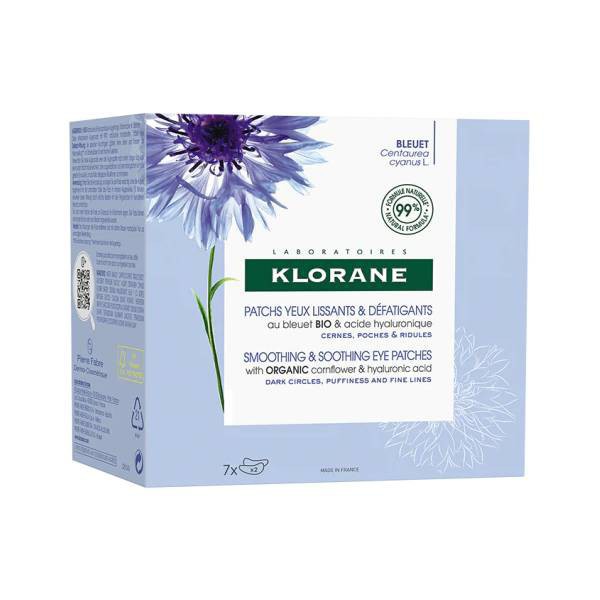 KLORANE PATCHS ALISANTES DESFATIGANTES AL ACIANO 2 PATCHS