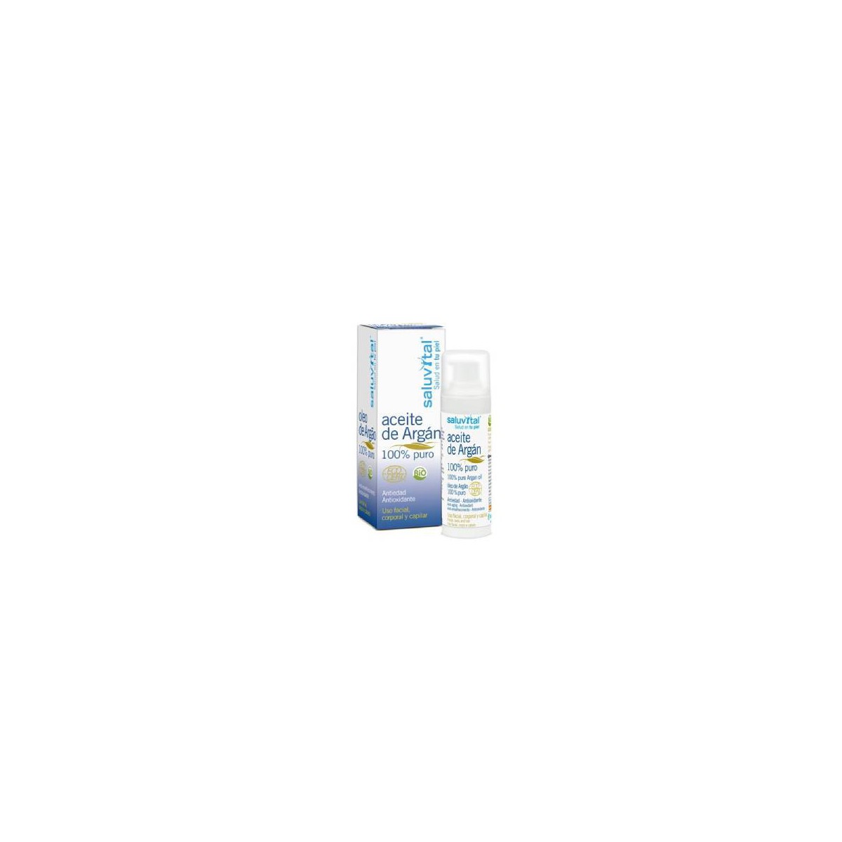 SALUVITAL ACEITE PURO DE ARGAN ECOCERT 1 ENVASE...