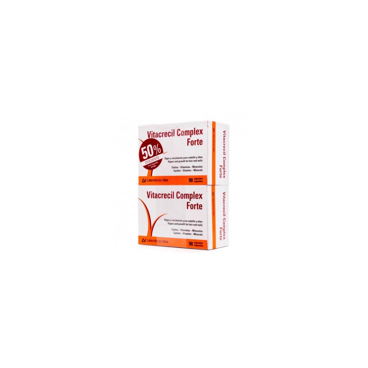 VITACRECIL COMPLEX FORTE DUPLO 90 CAPSULAS