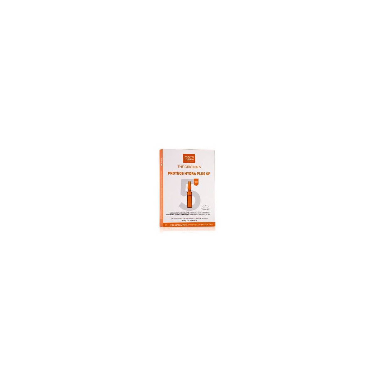 MARTIDERM PROTEOS HYDRA PLUS SP 5 AMPOLLAS 2 ml