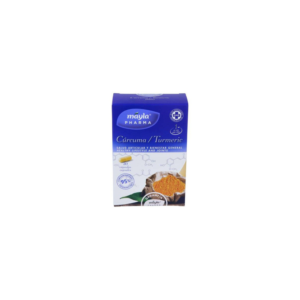 CÚRCUMA 30 COMP MAYLA PHARMA